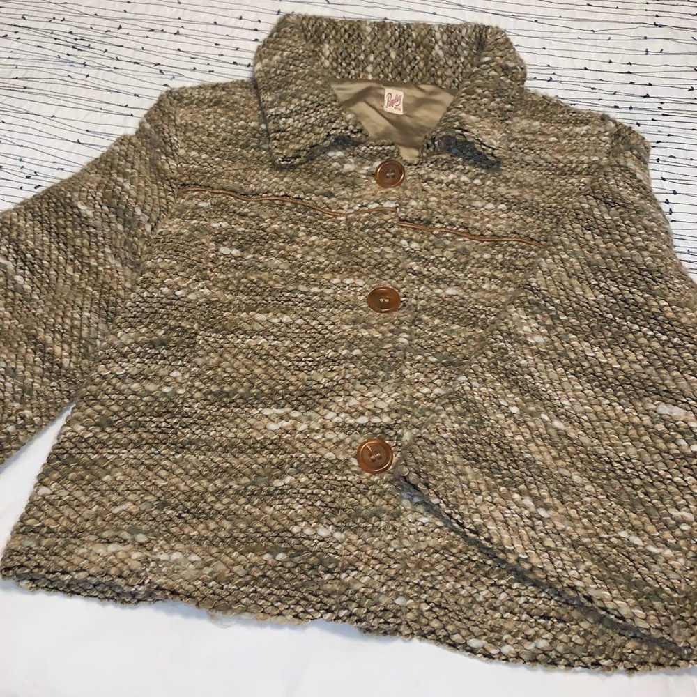Replay Coat with wide sleeves.